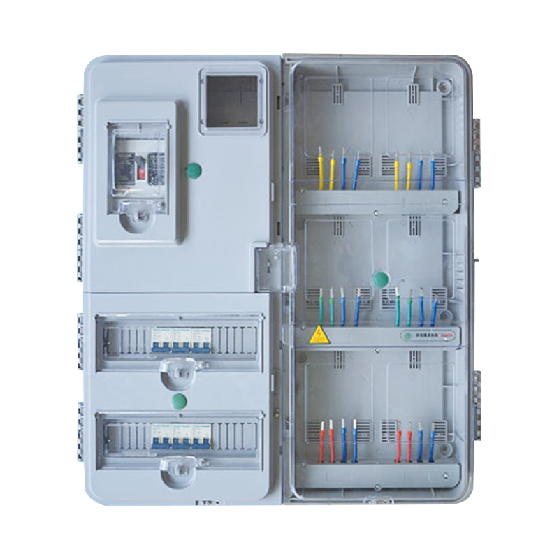 BSPX-E601L left and right structure single-phase six position electric meter box (electronic)