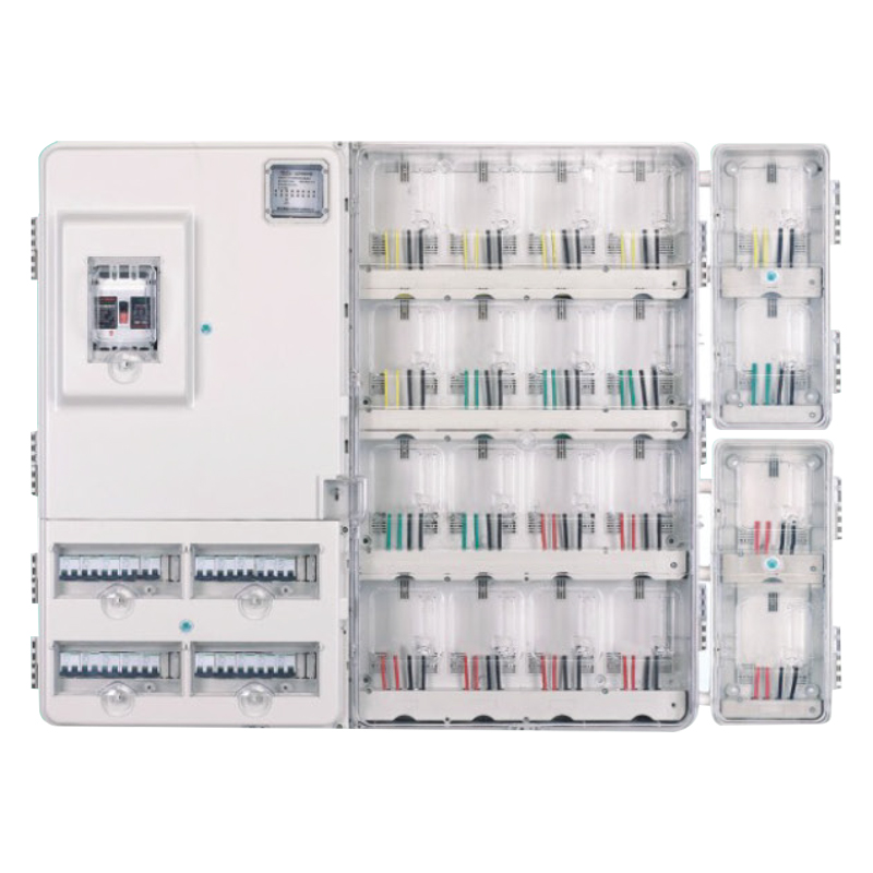 BSPX-K2001L left and right structure single-phase 20 position meter box (plug-in card)