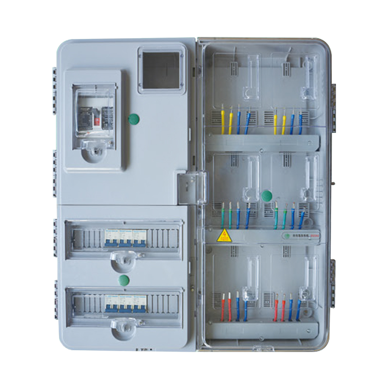 BSPX-K601L left and right structure single-phase six position meter box (plug-in card)