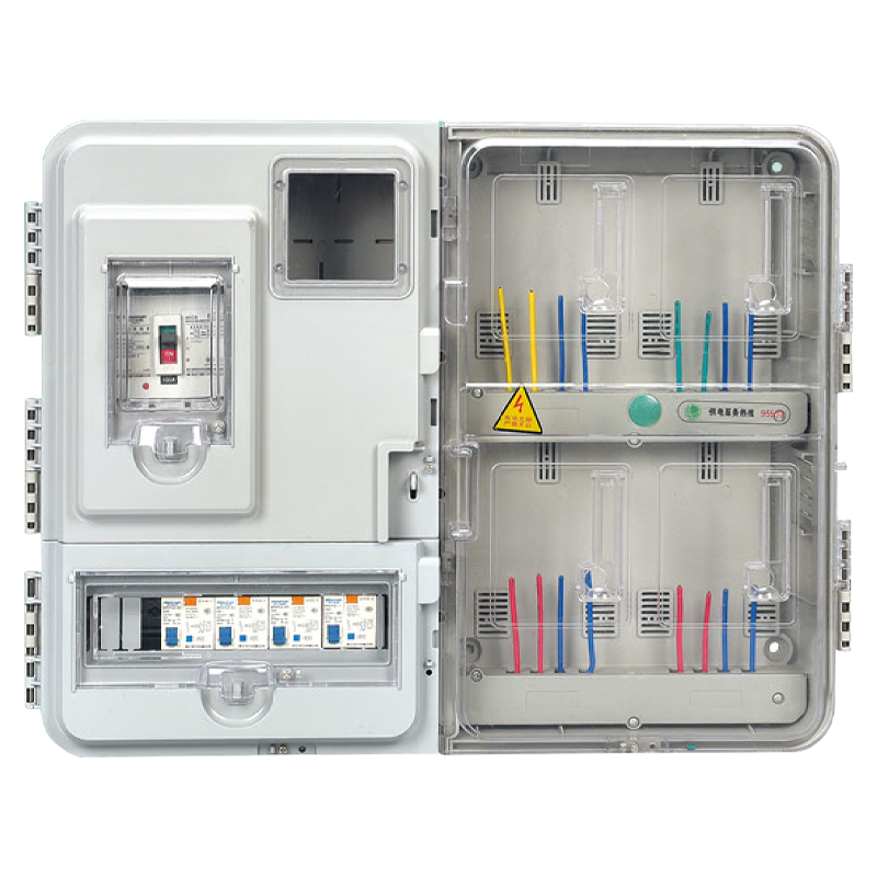 BSPX-K401L left and right structure single-phase four position meter box (plug-in card)