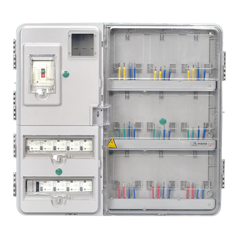 BSPX-E901L left and right structure single-phase nine position electric meter box (electronic)